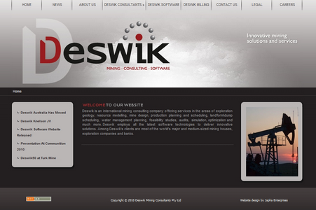 Deswik website