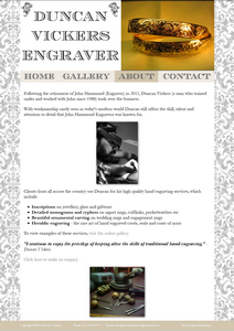 Duncan Vickers Engraver website