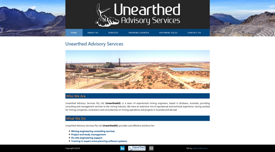 UnearthedAS website